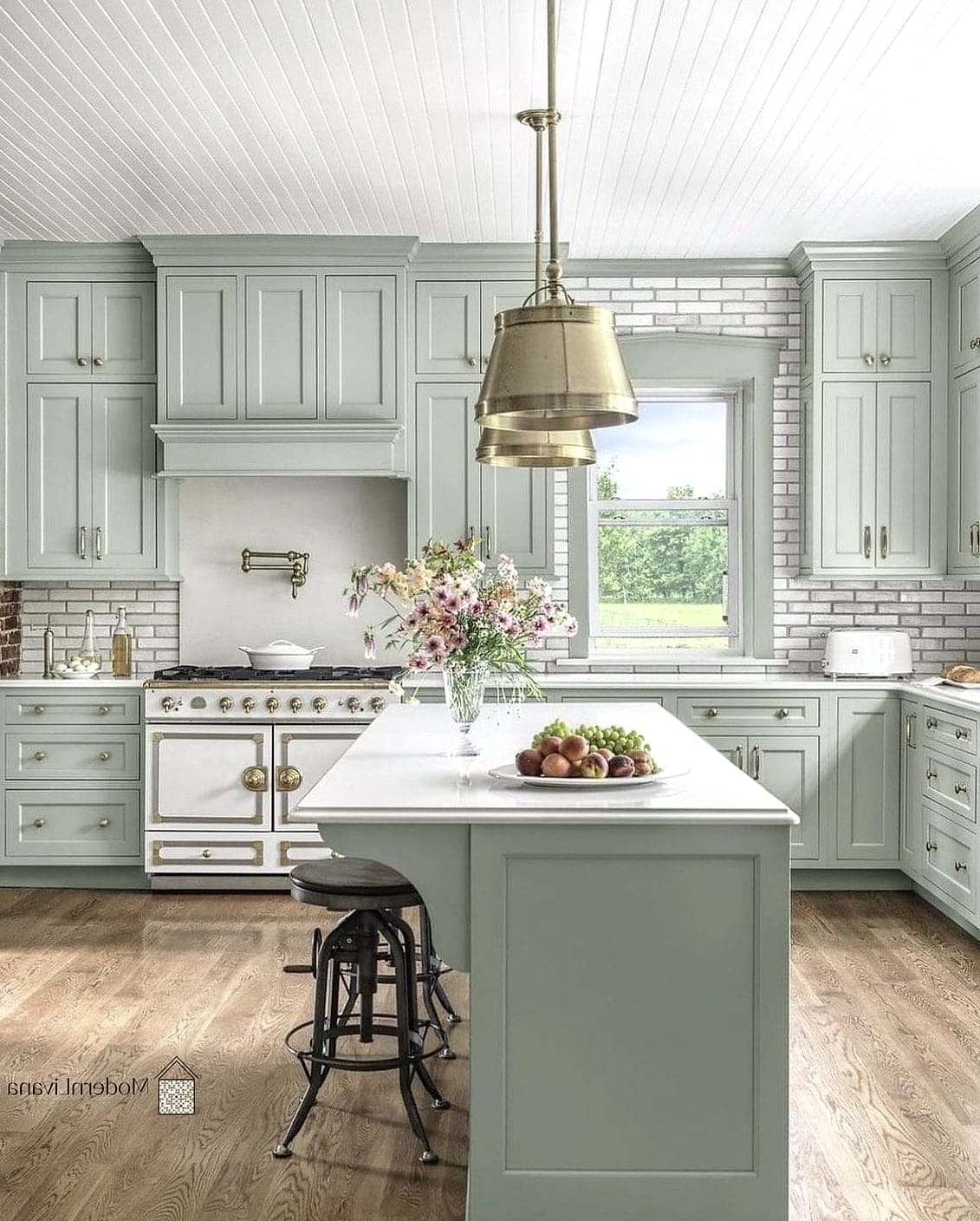 29 Kitchen Cabinet Ideas for Every Home Style and Budget 24 Sage or Olive Green Cabinets