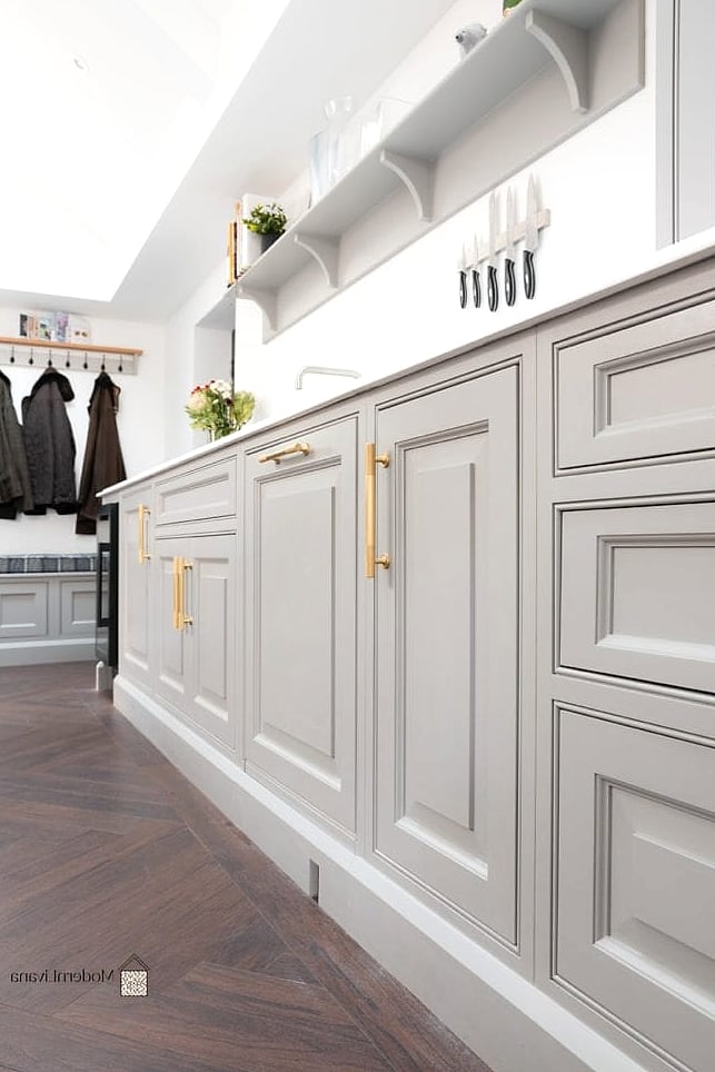 Shaker-Adjacent Raised Panel Doors
