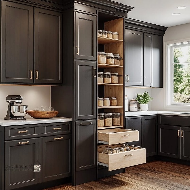 25 Shaker Kitchen Ideas for Every Home Style and Budget 7 Shaker Cabinets with Open Shelving