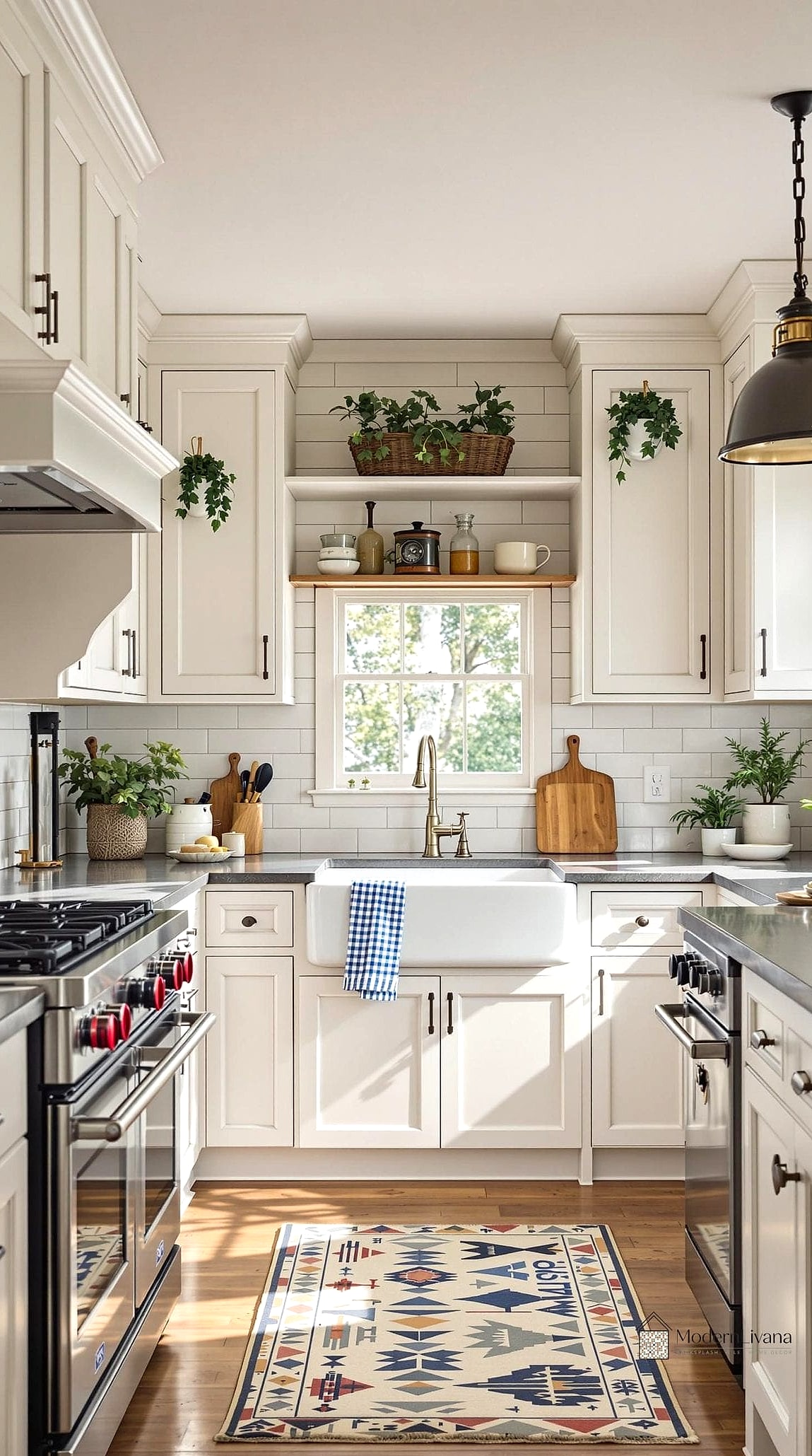 25 Shaker Kitchen Ideas for Every Home Style and Budget 10 Shaker Cabinets with a Farmhouse Sink