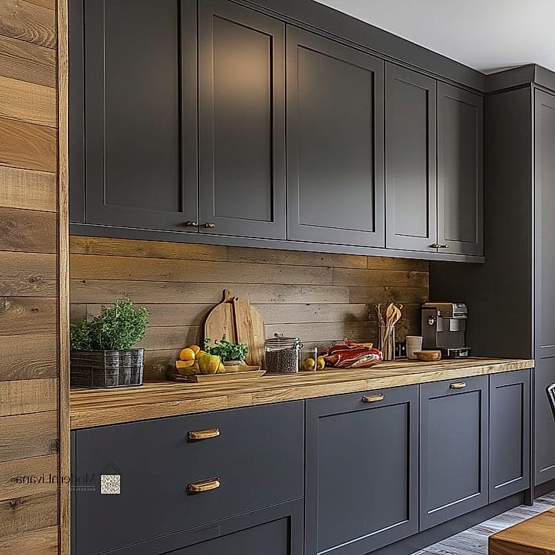 25 Shaker Kitchen Ideas for Every Home Style and Budget 22 Shaker Cabinets with a Built-In Pantry