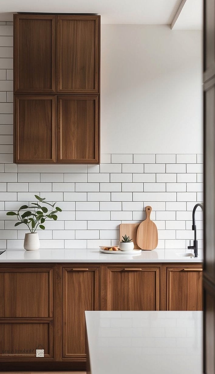Simple White Ceramic Tile