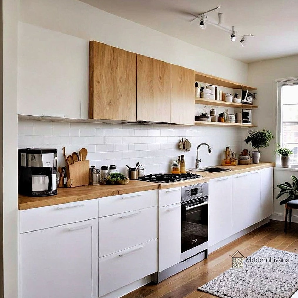 25 Kitchen Layout Ideas Functional Layouts Ideas That Look Expensive But Aren't 6 Single-Wall Layout with Vertical Storage