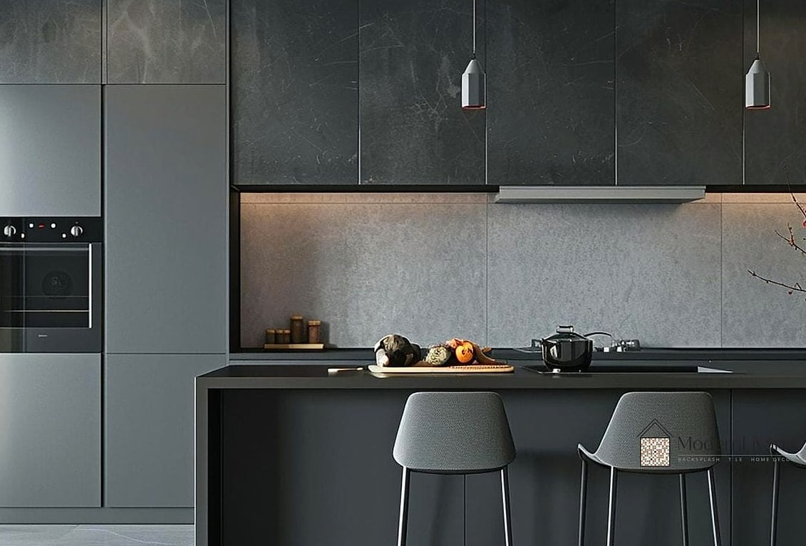 Slate Gray Kitchen Walls