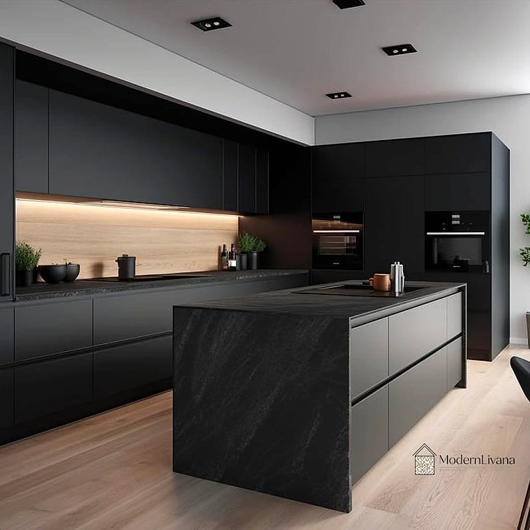 Go Sleek with a Handleless Cabinet Design