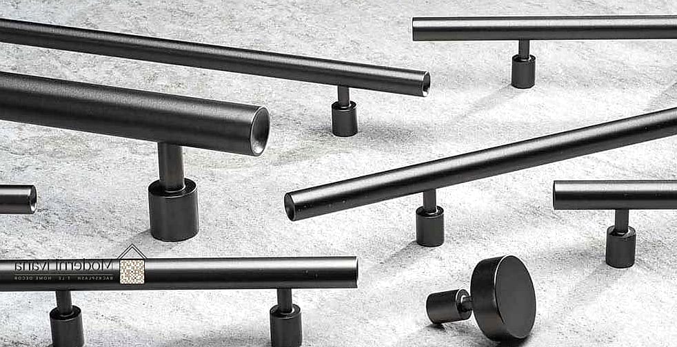 Sleek Stainless Steel Bar Pulls