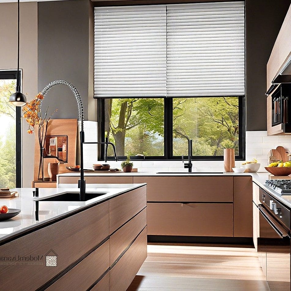 21 Kitchen Window Ideas Worth Stealing From Interior Designers 22 Smart Blinds for Convenience