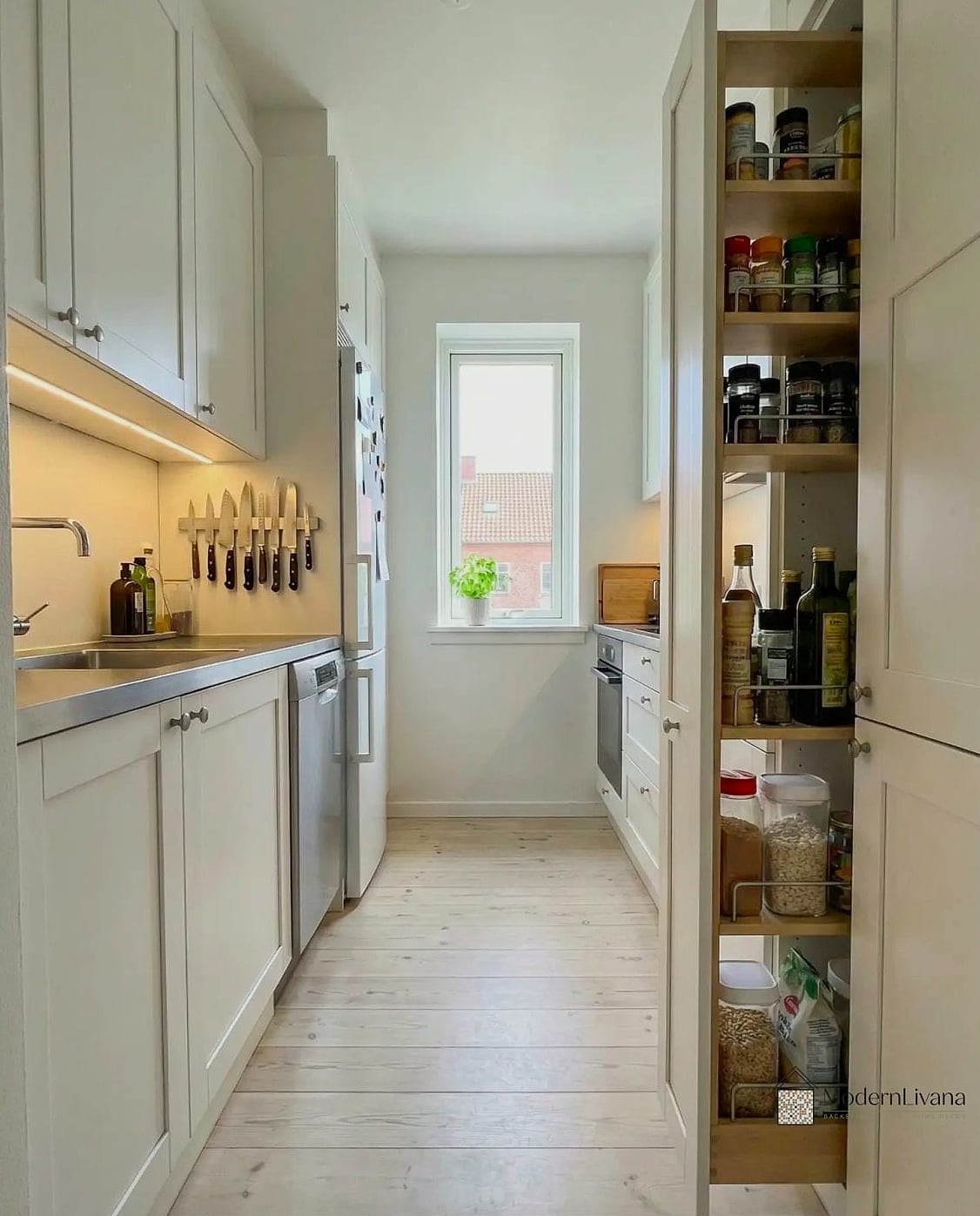 28 Galley Kitchen Ideas Worth Bookmarking Before You Renovate 29 Smart Under-Sink Organization