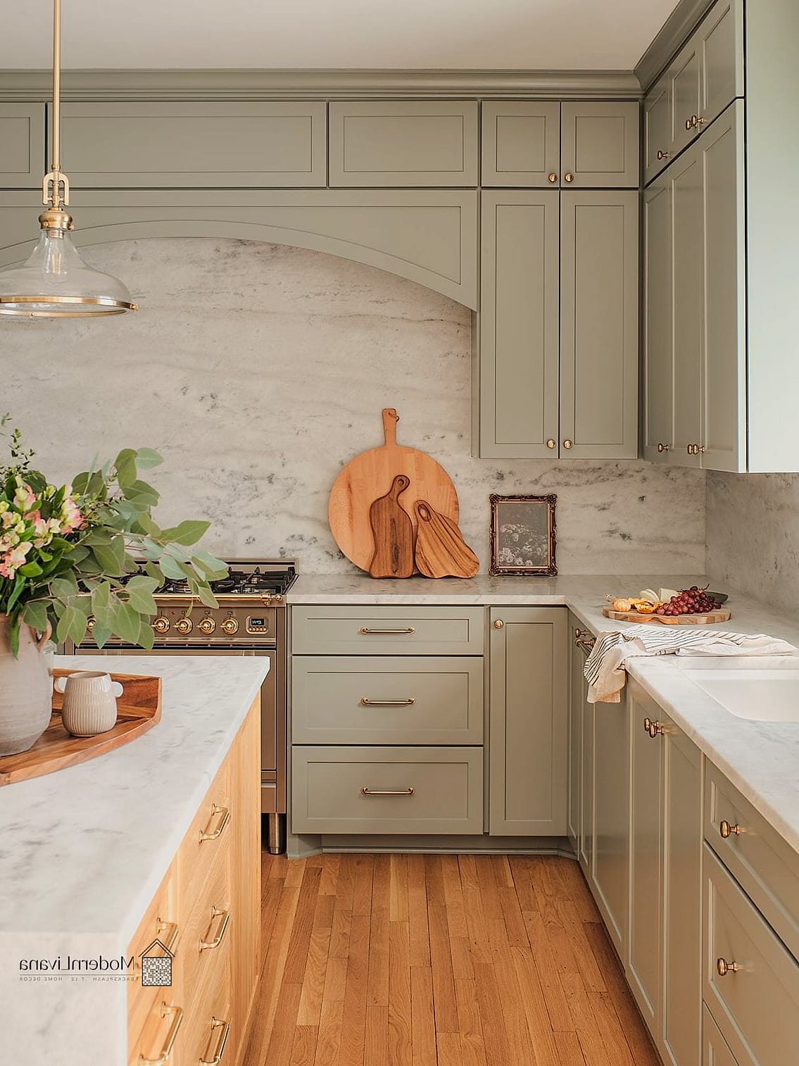 Soft Sage Green Tile