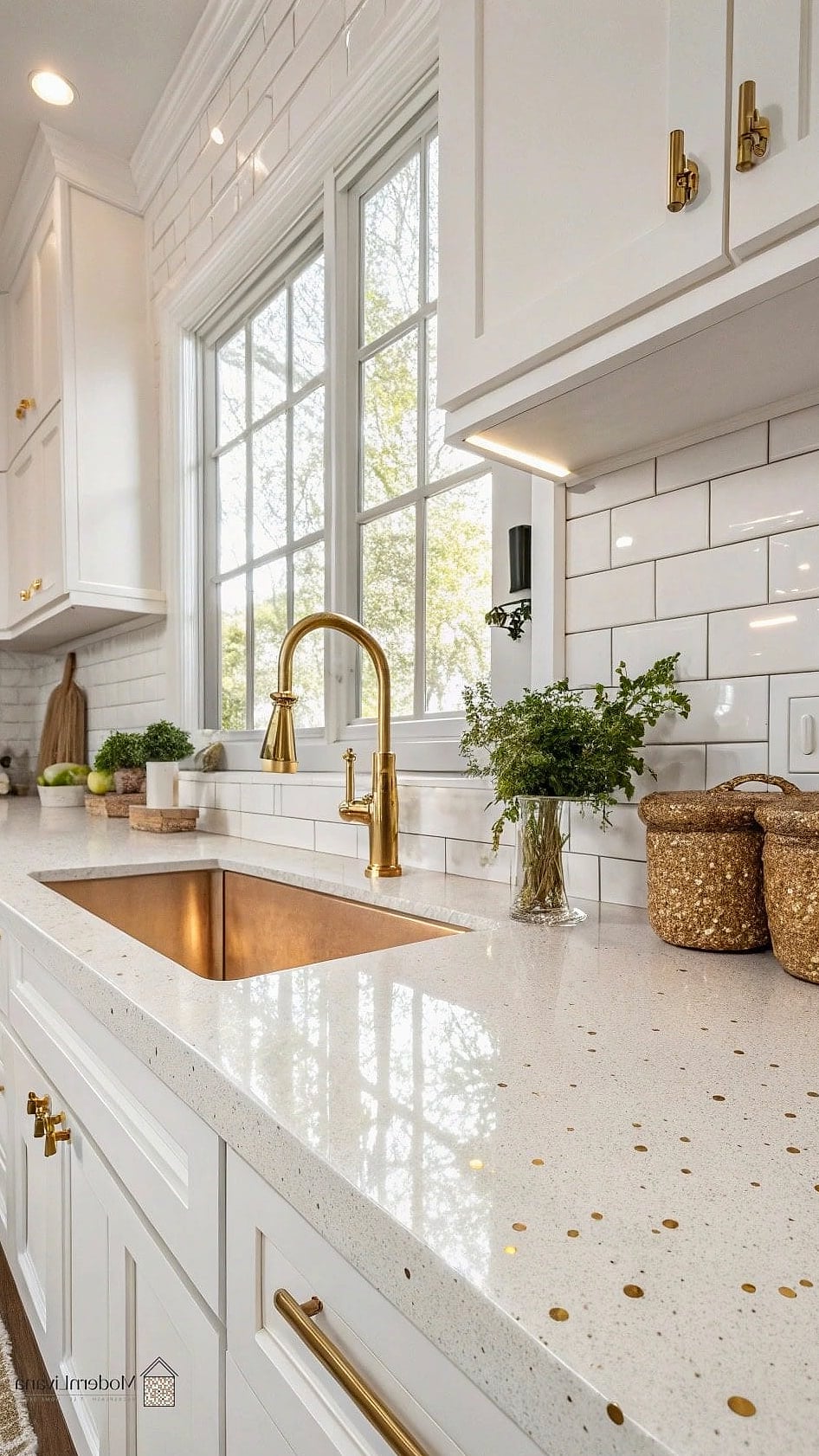 Speckled Quartz for Subtle Texture