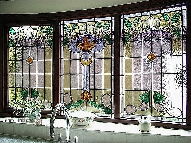Stained Glass Panel Insert