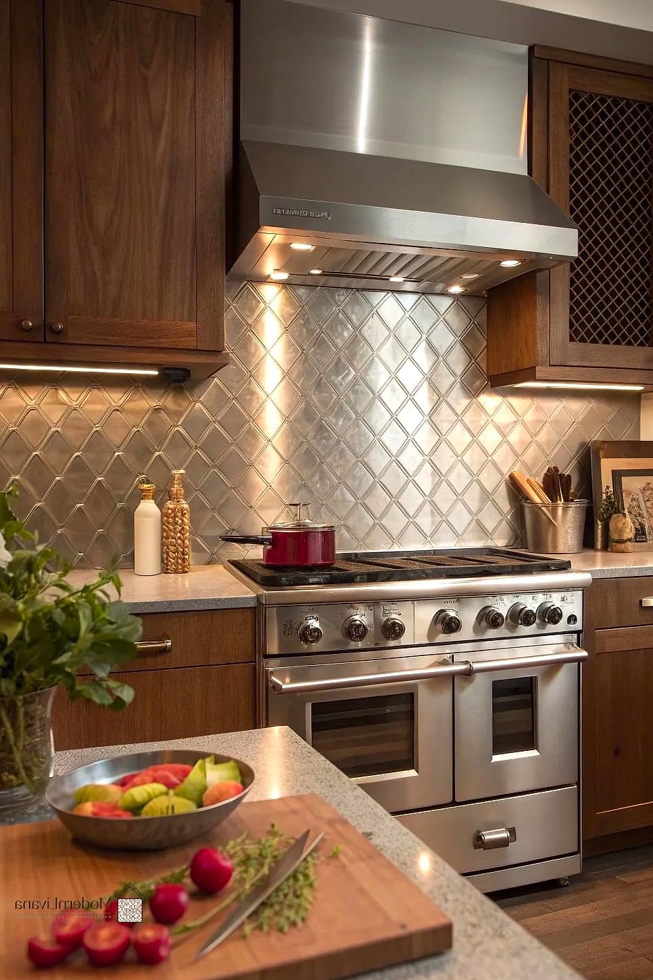 29 Best Backsplash Ideas for Every Home Style and Budget 16 Stainless Steel Backsplash