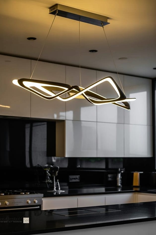 Statement Lighting Over the Island