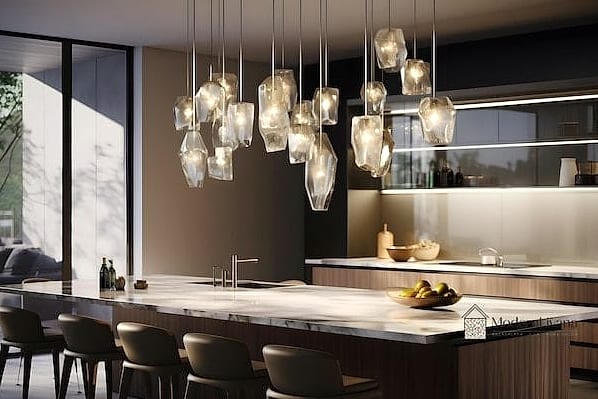 Statement Pendant Lighting Over Islands