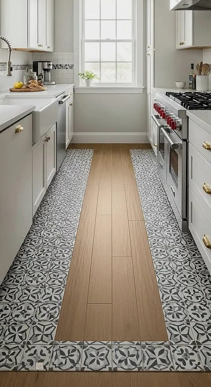 28 Galley Kitchen Ideas Worth Bookmarking Before You Renovate 17 A Statement Range Hood