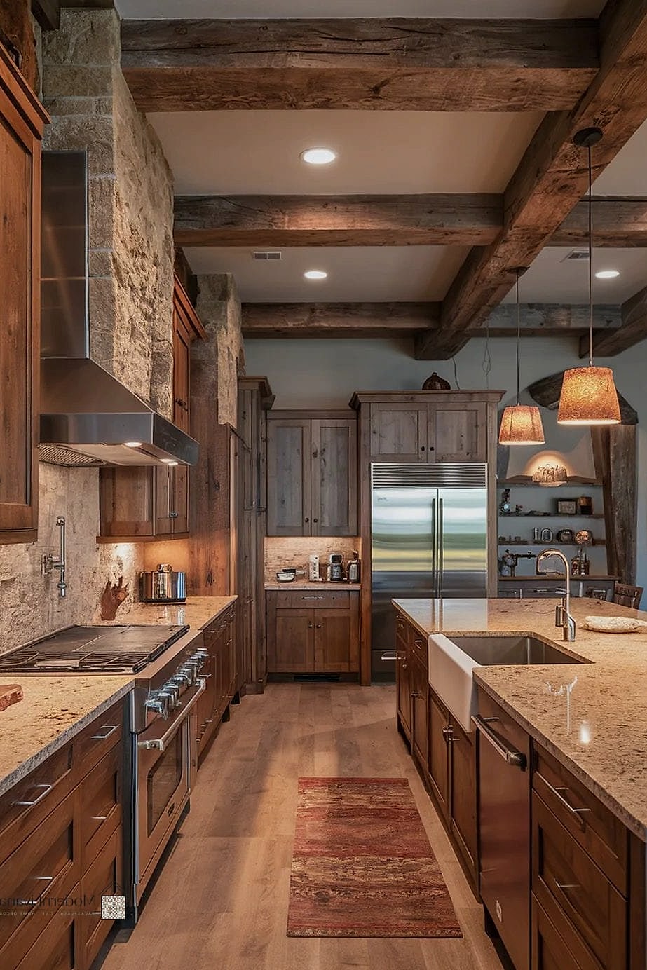 Stone or Brick Accent Wall