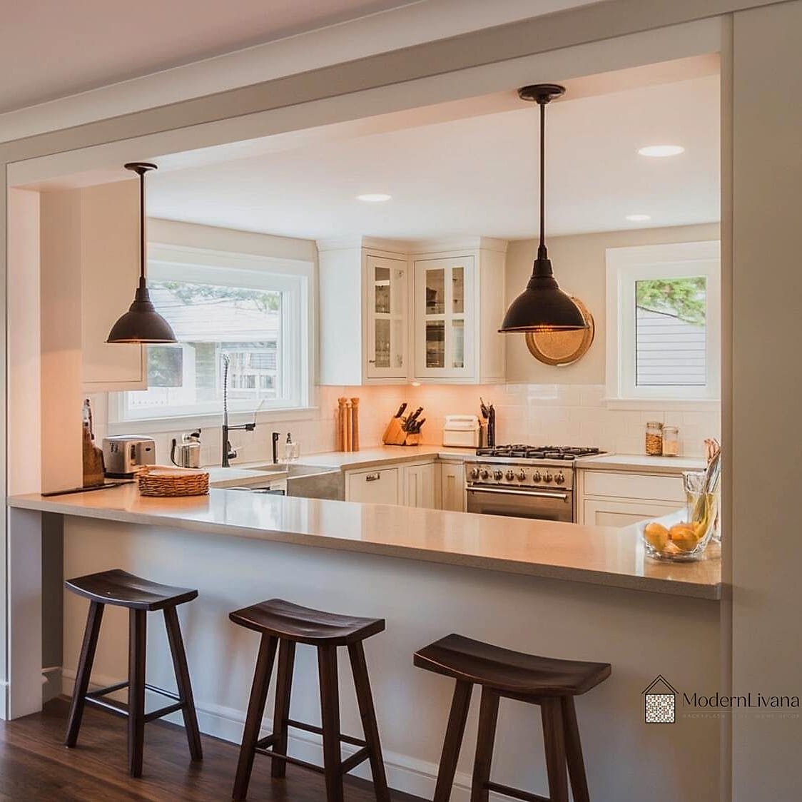 Style Open Counters with Fewer, Better Items