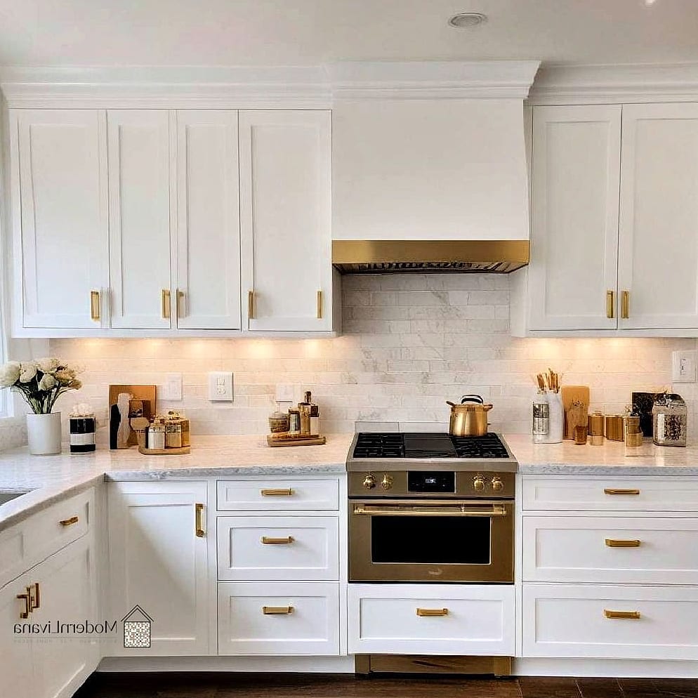 Swap in Brushed Brass Hardware