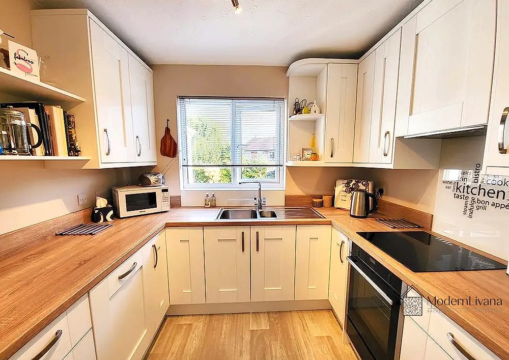 Swap Laminate Counters for Butcher Block