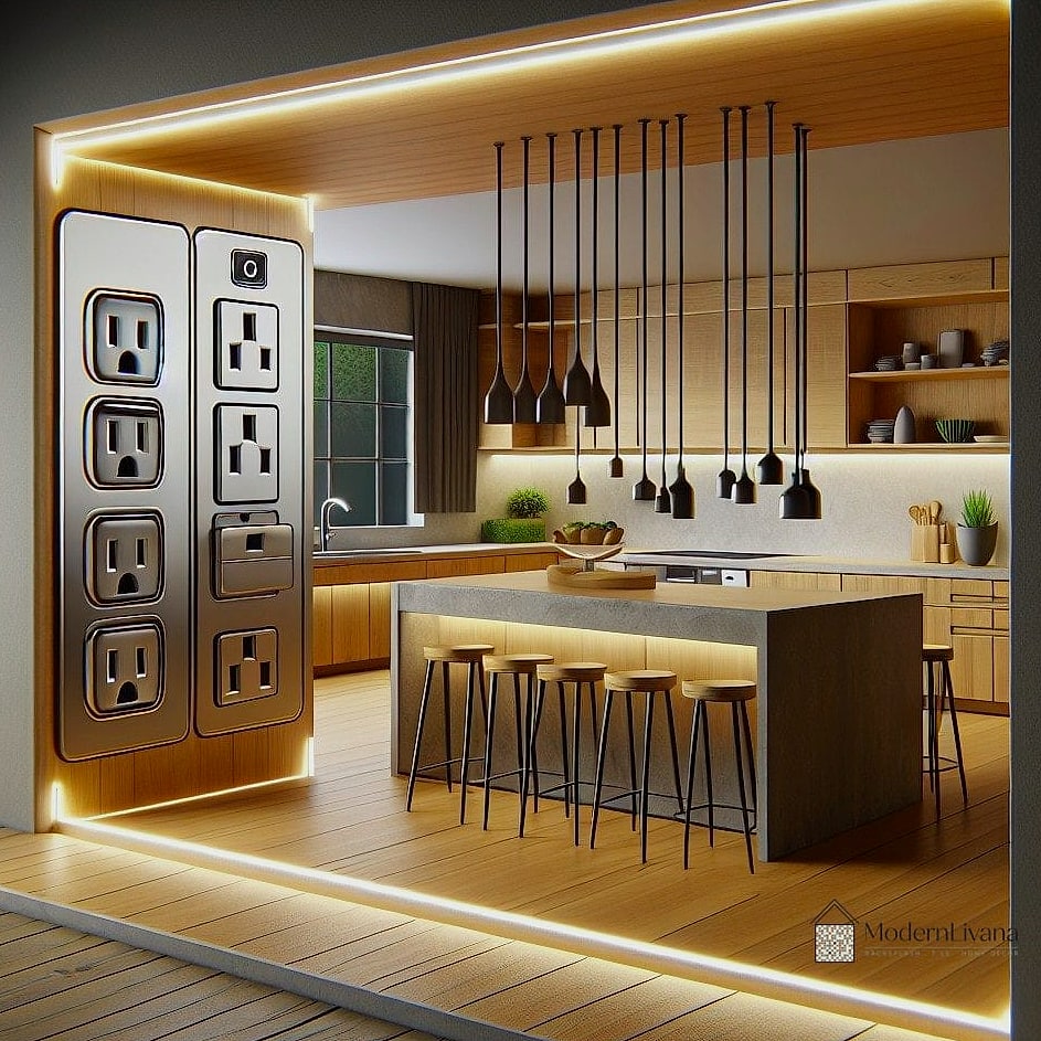 Swap Outlet Covers to Match Cabinets