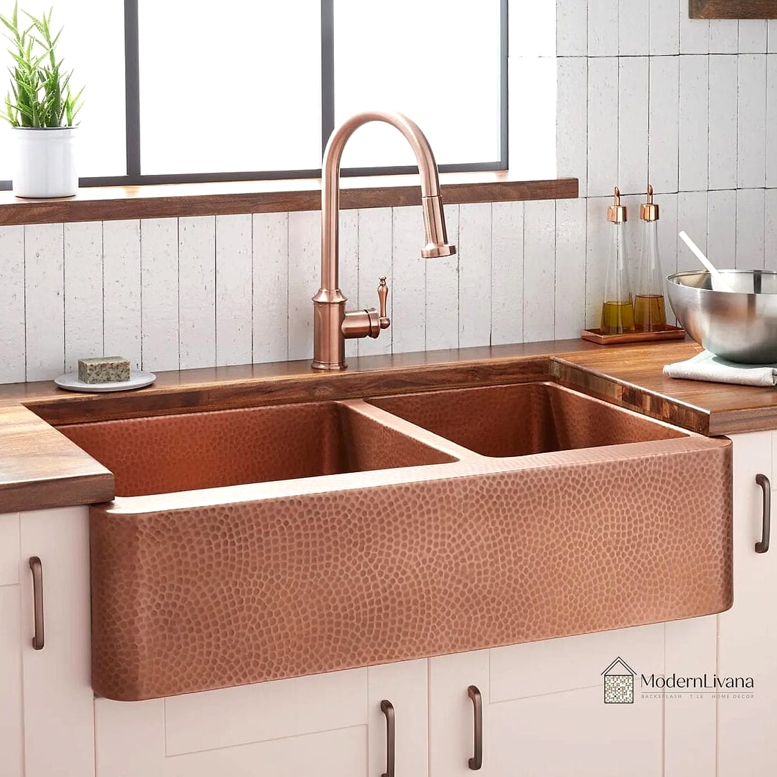 23 Kitchen Sink Ideas to Inspire Your Next Renovation 24 Textured or Hammered Metal Sink