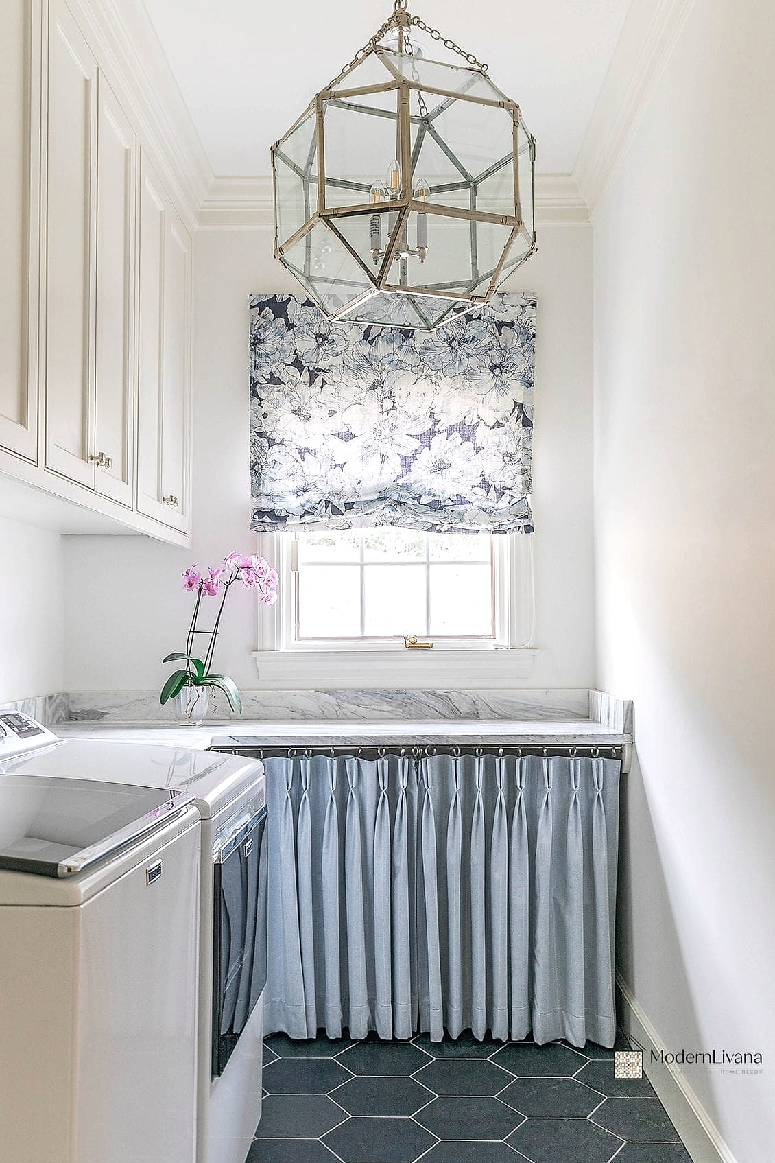 Textured Roman Shades