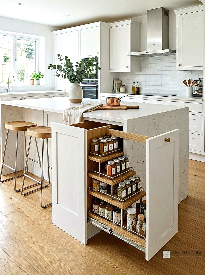 A Tiered Under-Sink Organizer