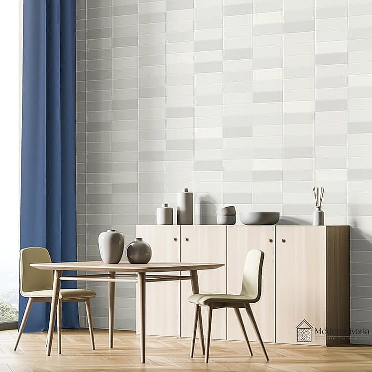 Tile with a Matte, Chalky Finish