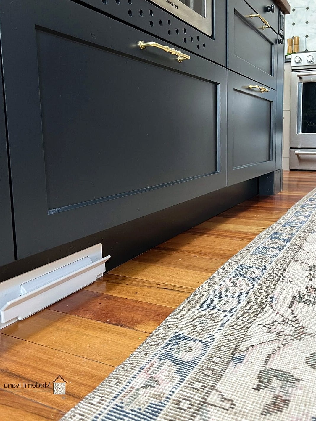 23 Very Small Kitchen Ideas to Show Your Contractor 12 Toe-Kick Drawers