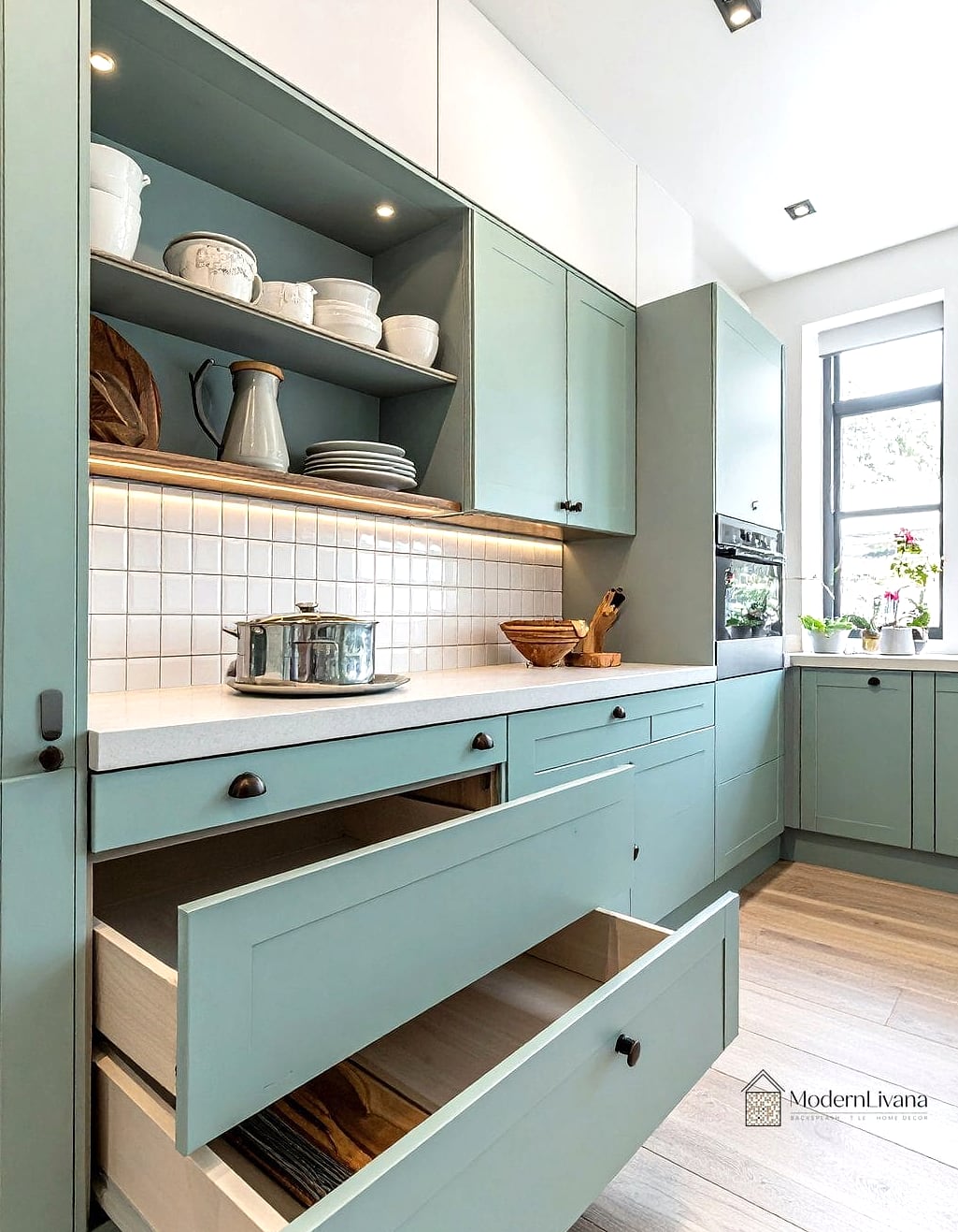 28 Galley Kitchen Ideas Worth Bookmarking Before You Renovate 15 Toe-Kick Drawers