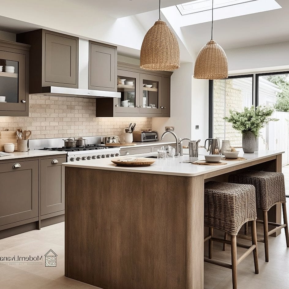 Toffee-Toned Kitchen Table