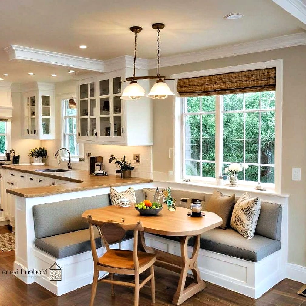 25 Kitchen Peninsula Ideas Stylish Functional Peninsula Ideas Perfect for Any Budget 5 Two-Tier Peninsula for Dining and Prep