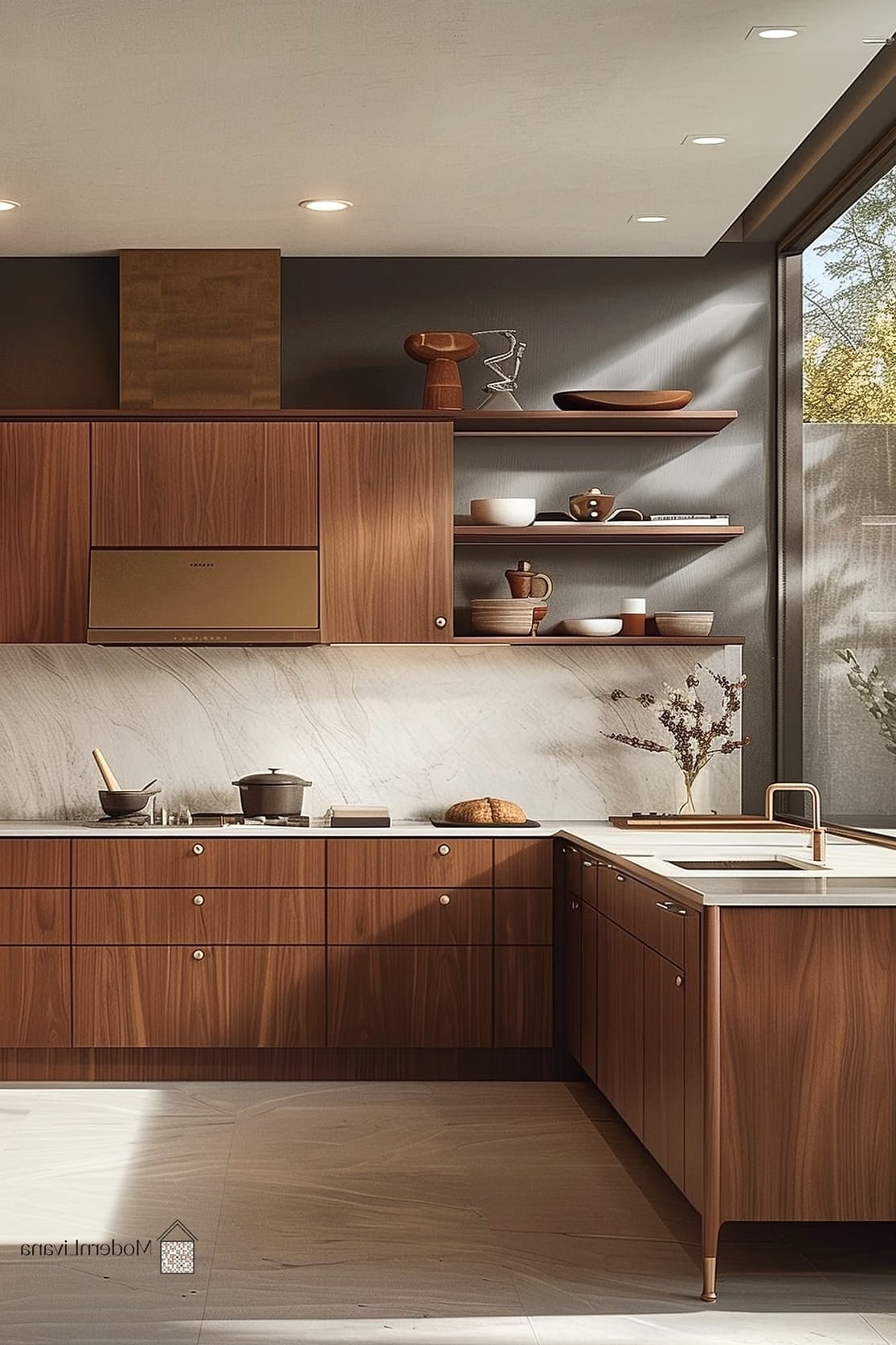 21 Modern Kitchen Ideas for Every Home Style and Budget 3 Two-Tone Cabinetry