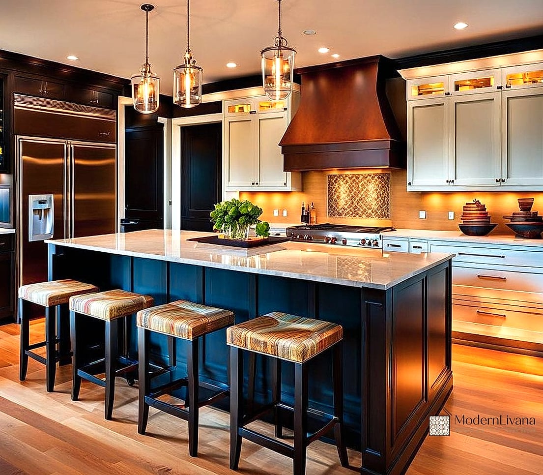 27 Kitchen Island Ideas That Designers Keep Coming Back To 3 Two-Tone Cabinetry