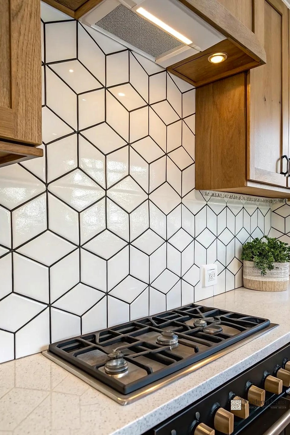 Use a Bold Grout Color