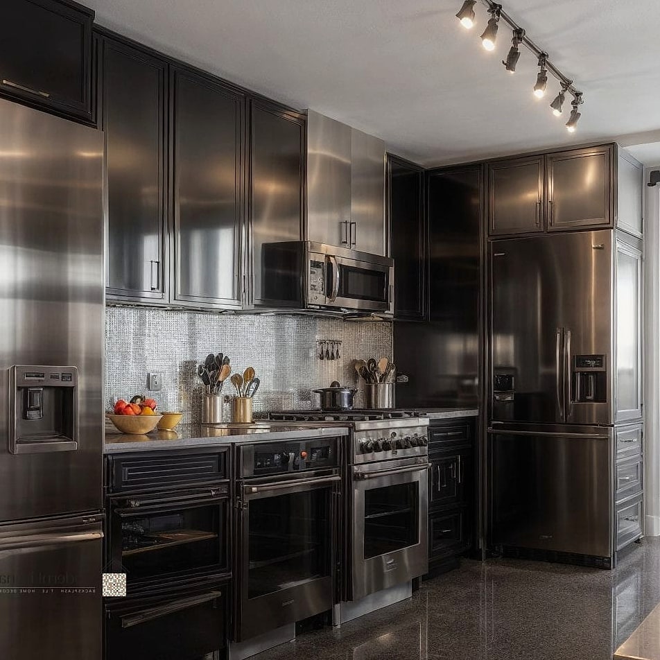 Use Two-Tone Cabinetry for Visual Interest