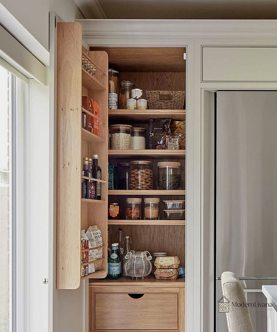 23 Very Small Kitchen Ideas to Show Your Contractor 11 Vertical Storage Above the Fridge