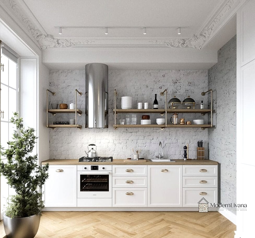 Wall-Mounted Pot Racks