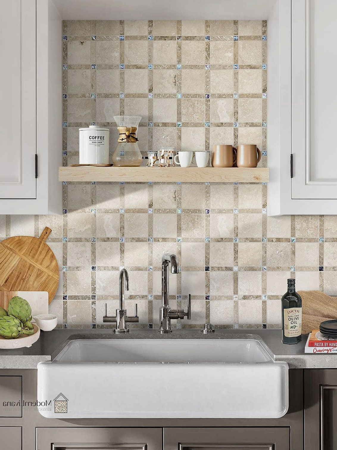 Warm Beige Zellige Tile
