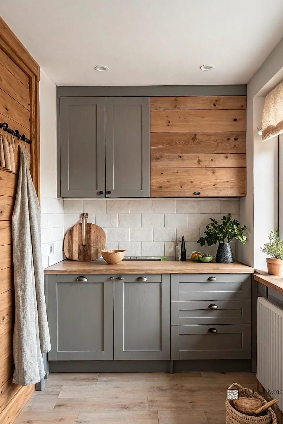 Warm Gray Large Format Tile
