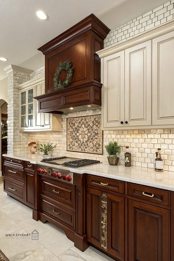 Warm Taupe Subway Tile