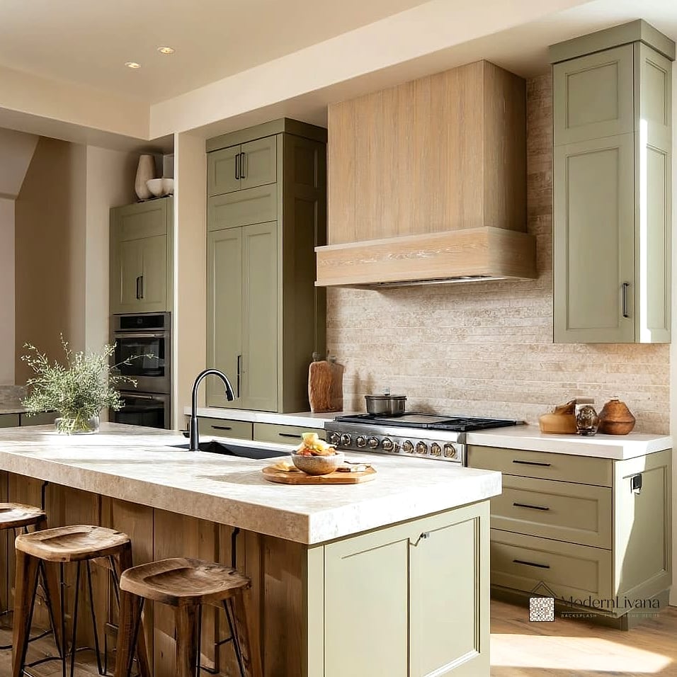 Warm Travertine Tile