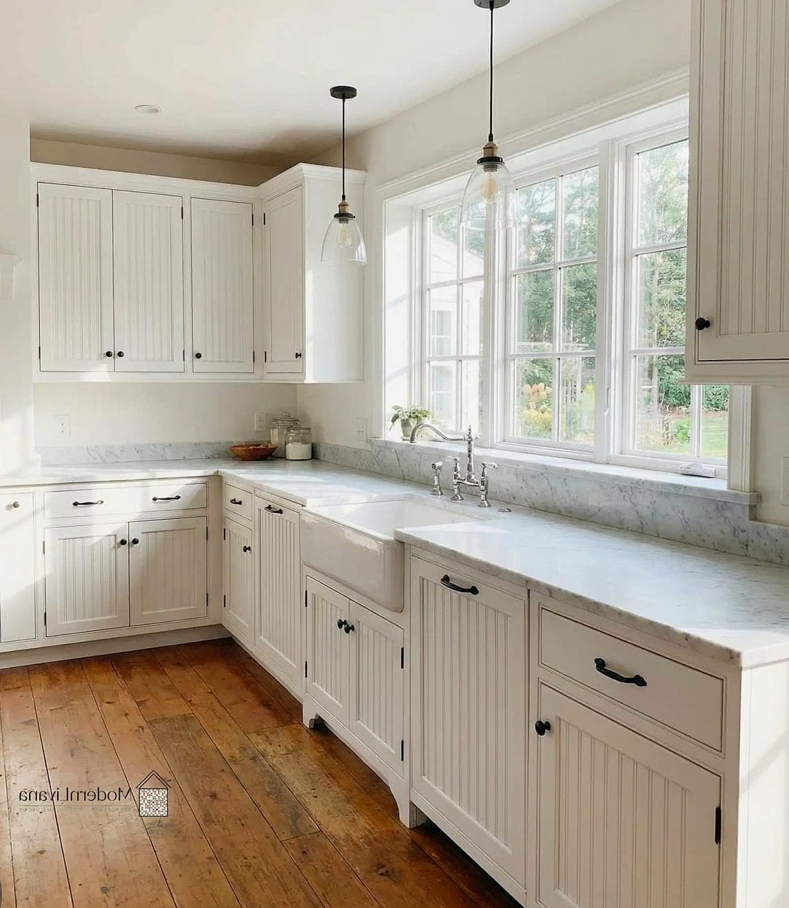 30 White Cabinets Ideas Perfect for Any Budget 10 White Beadboard Cabinets