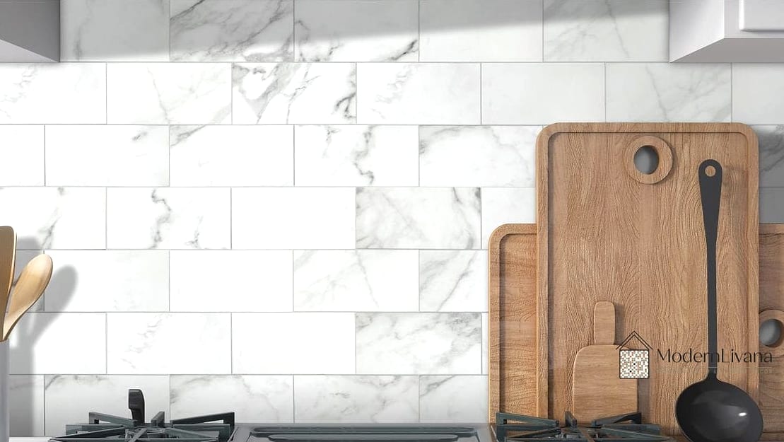 24 White Backsplash Ideas That Work in Any Size Home 15 White Peel-and-Stick Backsplash