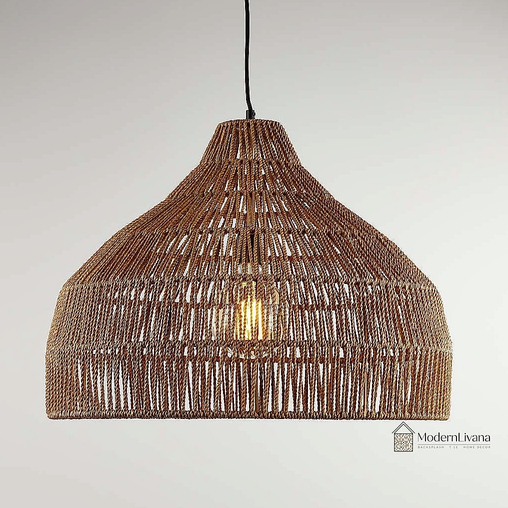 23 Pendant Lights for Kitchen Ideas That Will Change How You See Your Home 15 Woven Metal Pendants
