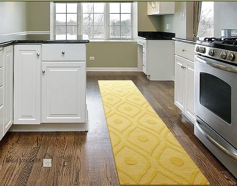 Yellow Runner Rug